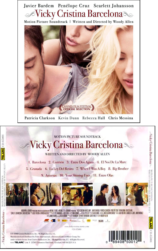 Vicky Cristina Barcelona Soundtrack Details Soundtrackcollector Com vicky cristina barcelona soundtrack details soundtrackcollector com